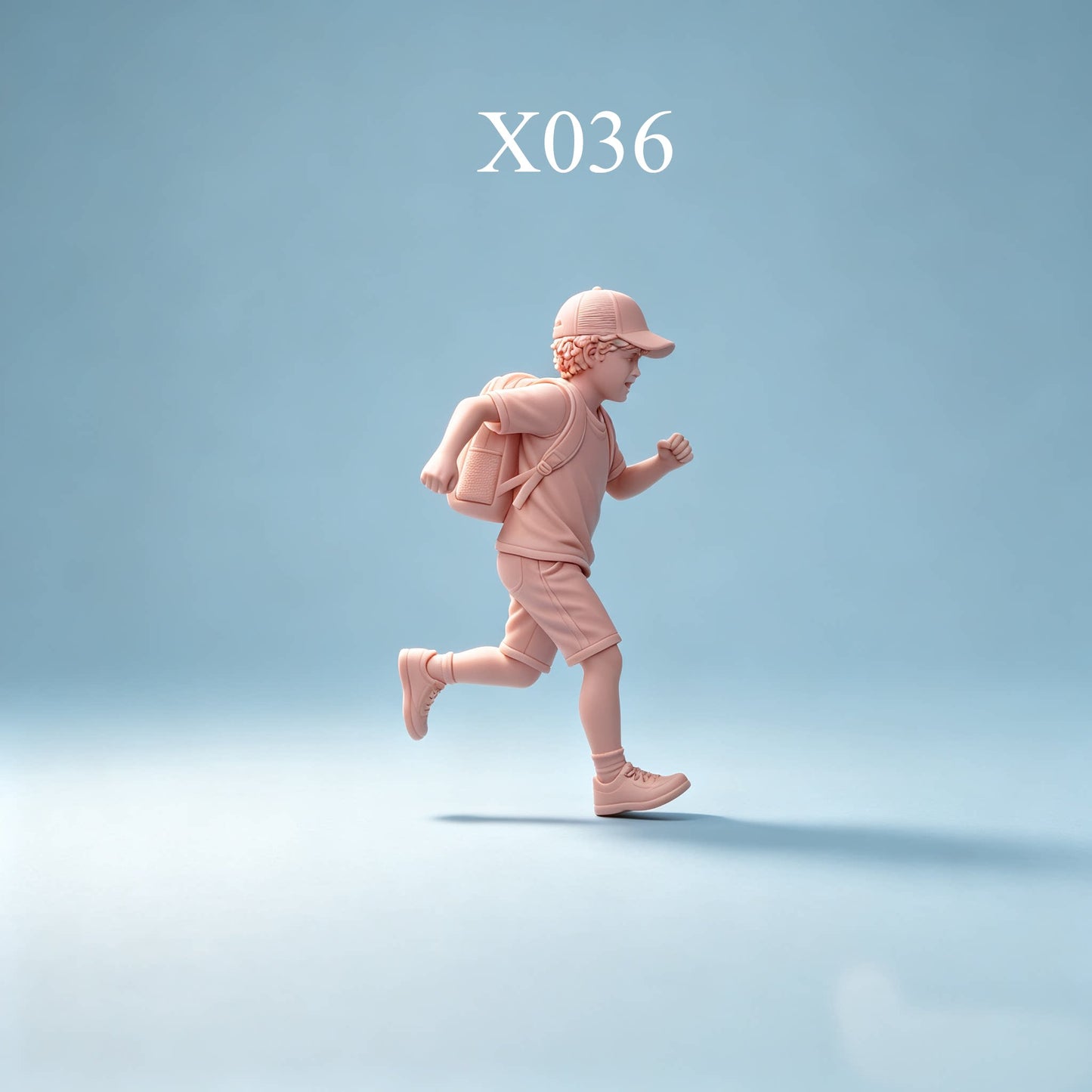 1/64 1/43 Figurines Scale Model Resin Summer Vacation, Children Uncolored Miniatures Diorama Hand-painted X031 X104