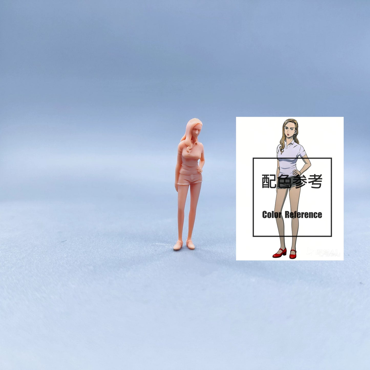 1/64 1/43 Figurines Scale Model Resin Initial Text D Zhenzi Shaxue Uncolored Miniatures Diorama Hand-painted W605 W606