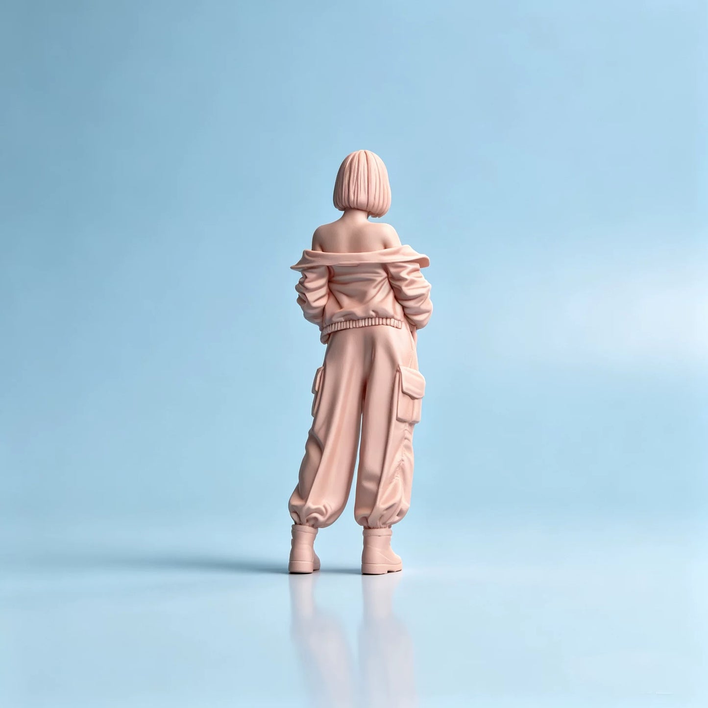 1/64 1/43 Figurines Scale Model Resin Handsome Artificial Person No 18 Uncolored Miniatures Diorama Hand-painted W834