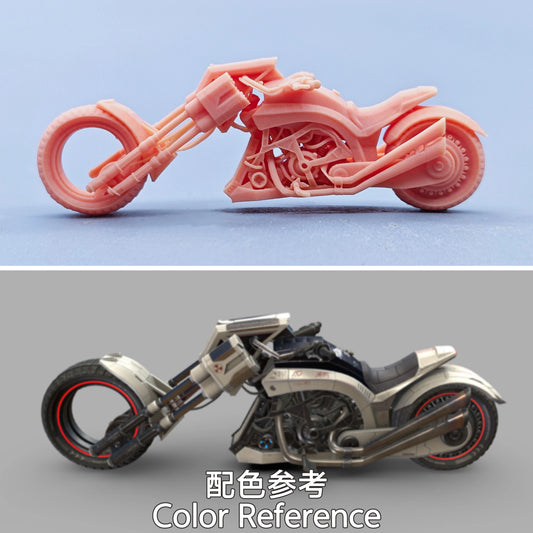 1/64 1/43 Figurines Scale Model Resin Cyber Locomotive Uncolored Miniatures Diorama Hand-painted D830