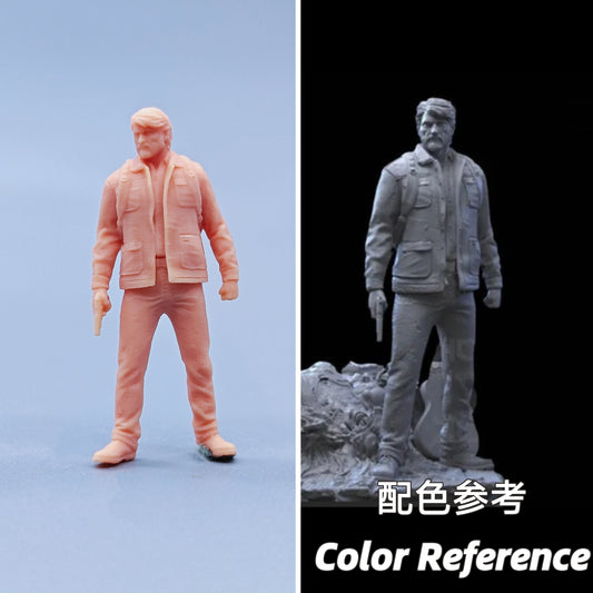 1/64 1/43 Figurines Scale Model Resin The Last Survivor Joel Miller Uncolored Miniatures Diorama Hand-painted C719
