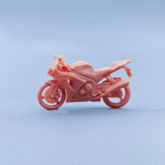 1/64 1/43 Figurines Scale Model Resin Motorcycle Uncolored Miniatures Diorama Hand-painted D913