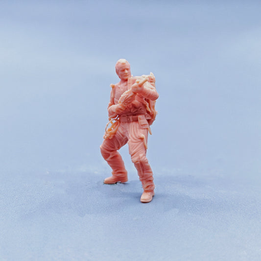 1/64 1/43 Figurines Scale Model Resin Ghost Catching Team Pete Uncolored Miniatures Diorama Hand-painted D007