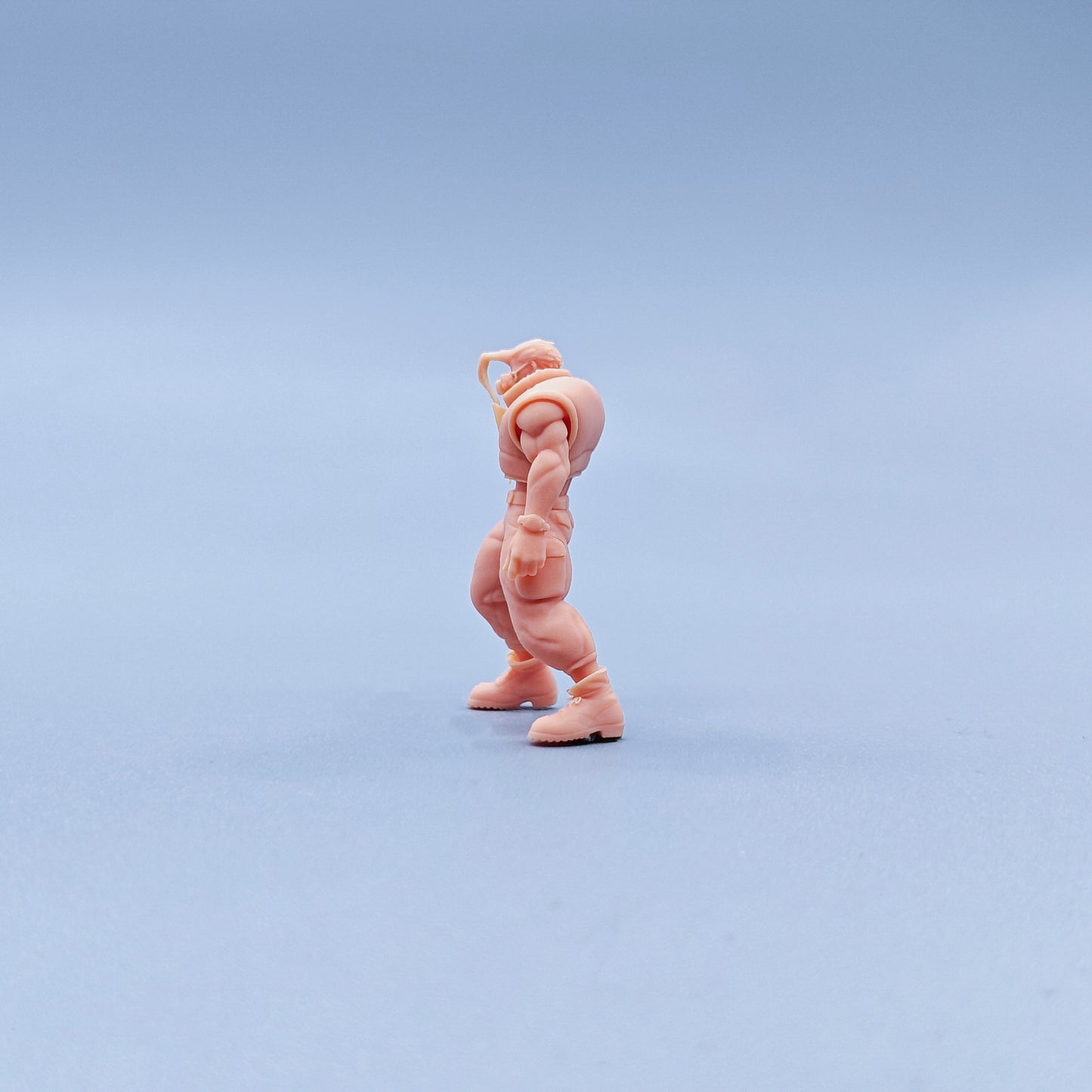1/64 1/43 Figurines Scale Model Resin Street Fighter Charlie Nash Uncolored Miniatures Diorama Hand-painted C318