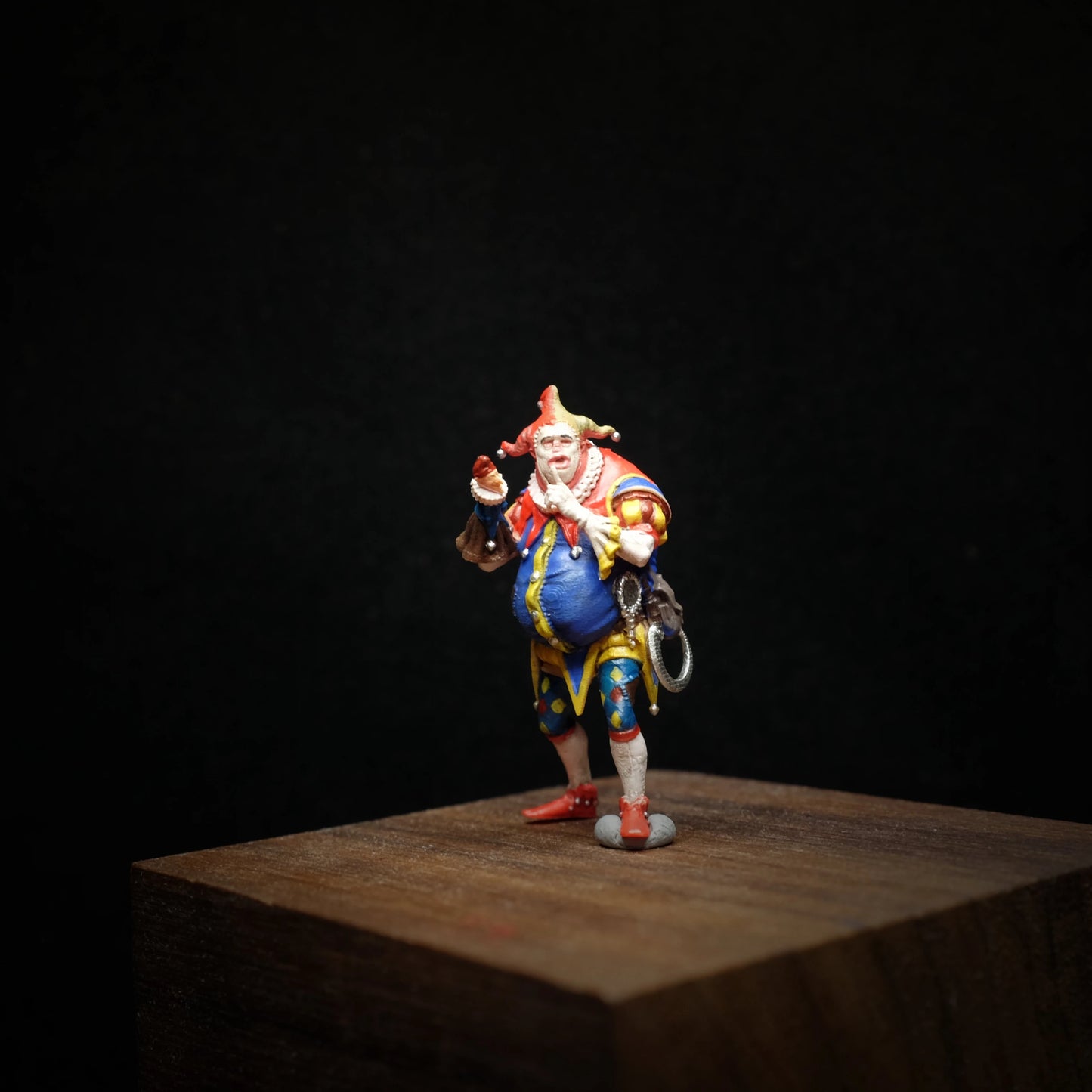 SZ Produced Diorama 1/64 Scale Figurines Model Circus Clown Collection Miniature Hand-painted