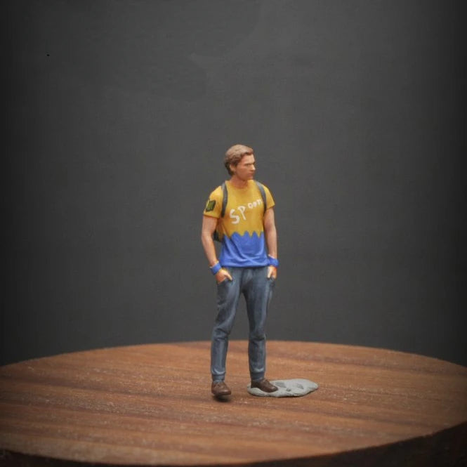 SZ Produced Diorama 1/64 Scale Figurines Model Dutch Film Characters Collection Miniature Hand-painted