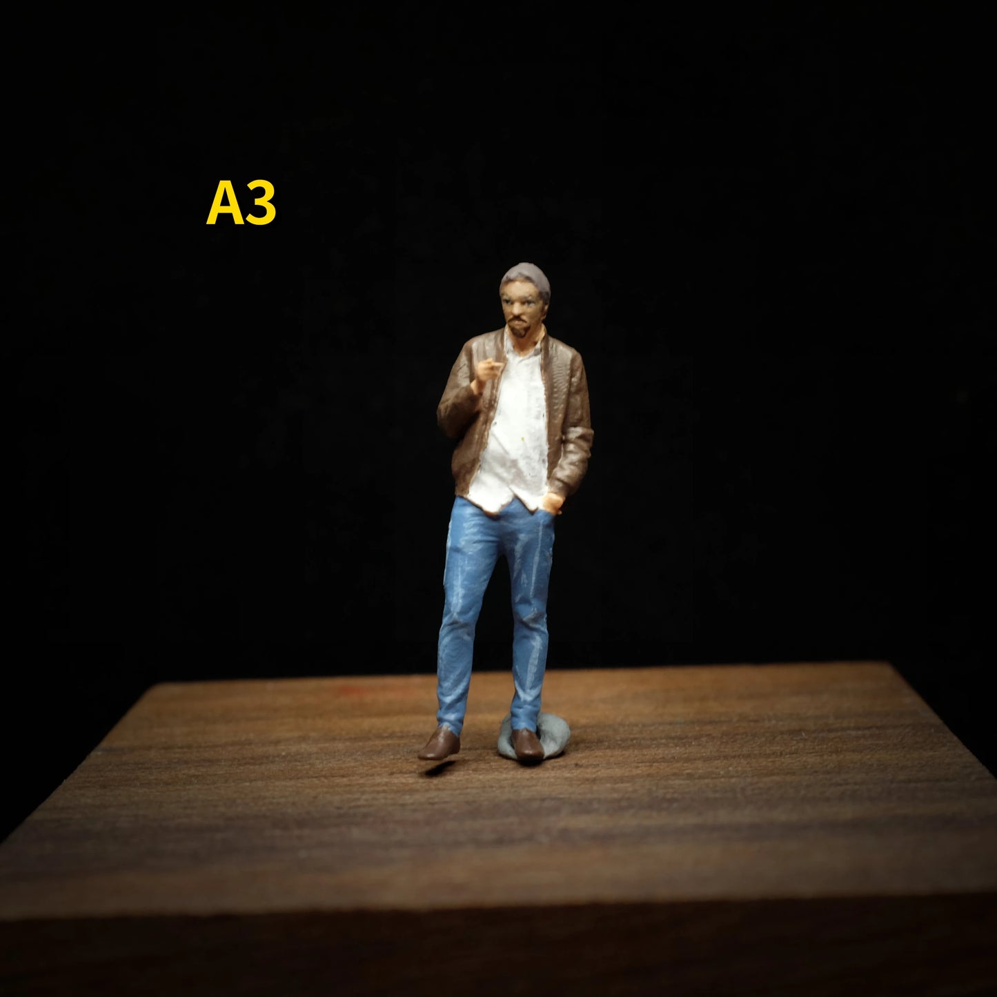 SZ Produced Diorama 1/64 Scale Figurines Model Passerby trend clothing Collection Miniature Hand-painted