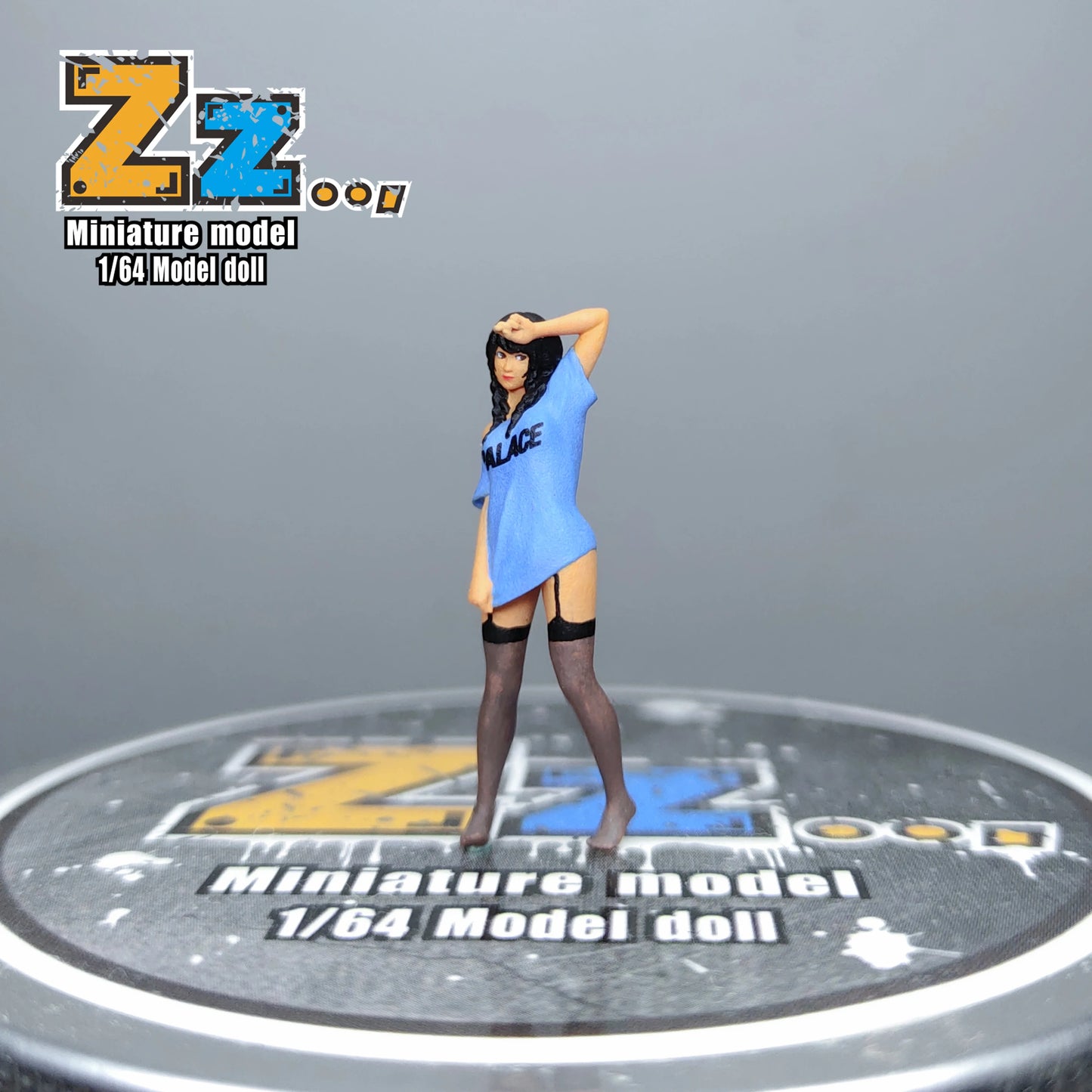 Zz studio 1/64 Doll Shy Girl Realistic Character Series Pre-ordered Diecast Collection Diorama