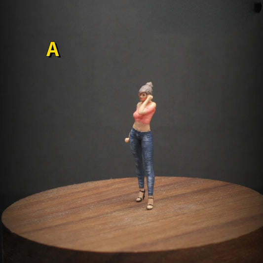 SZ Produced Diorama 1/64 Scale Figurines Model Mary Movie Characters Collection Miniature Hand-painted