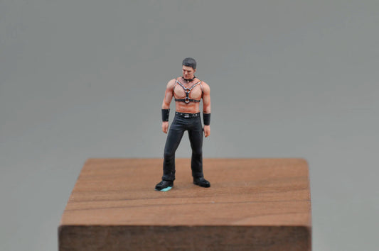 SZ Produced 1/64 diorama minifigure philosophy van series car model doll ornament