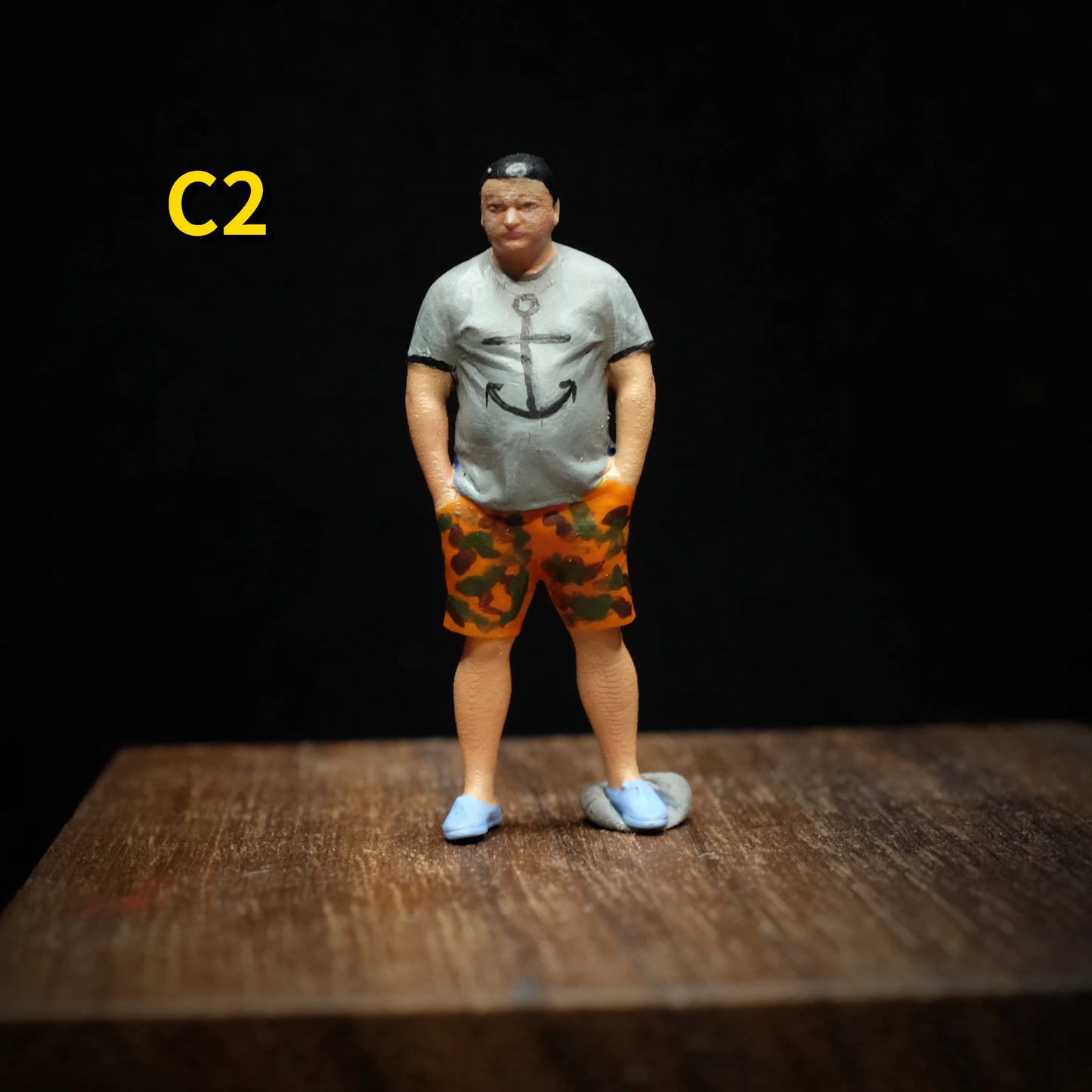 SZ Produced Diorama 1/64 Scale Figurines Model Passerby trend clothing Collection Miniature Hand-painted