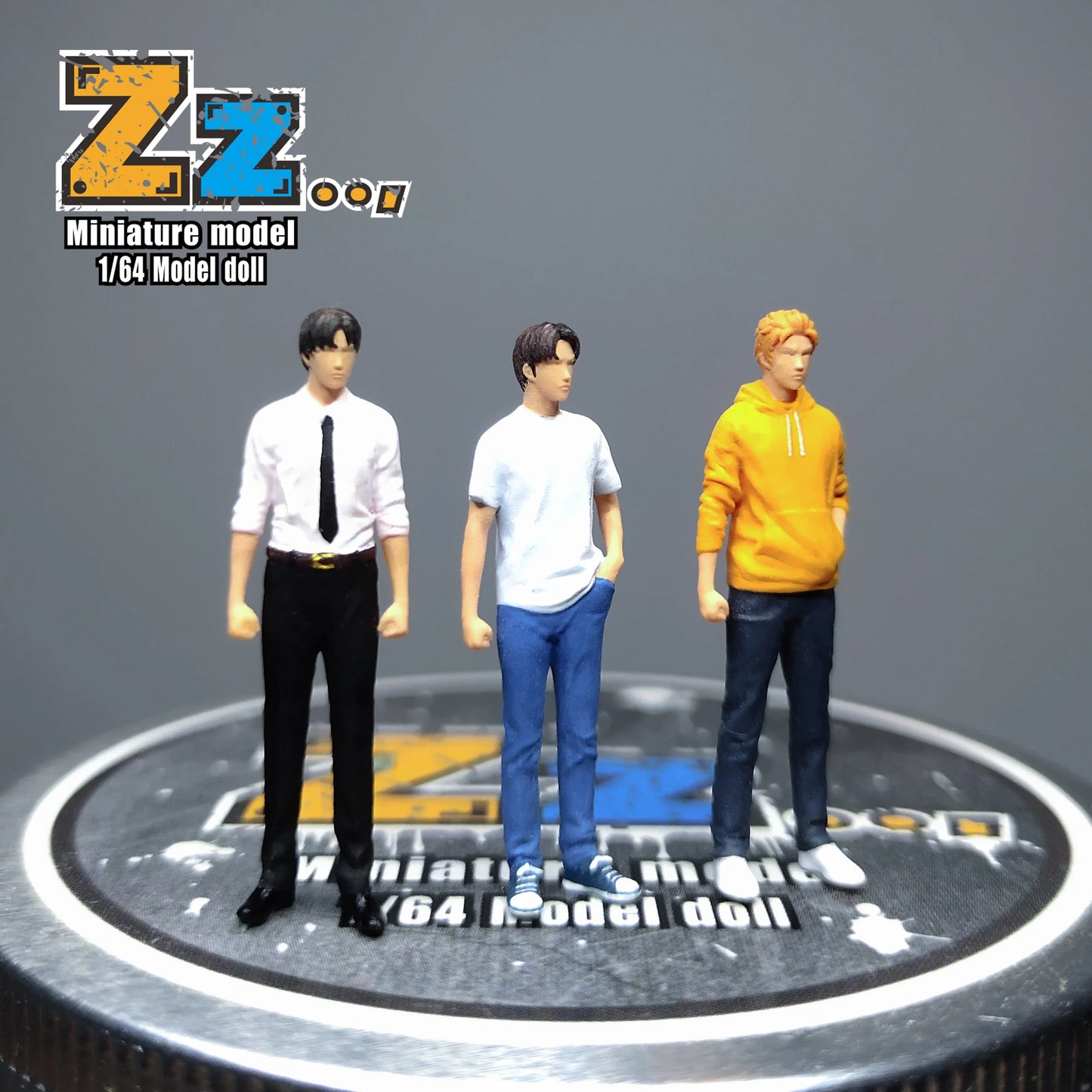 Zz Studio Diorama 1/64 Scale Figurines Model Takahashi Takahashi Liangjie Qijie Collection Miniature Hand-painted