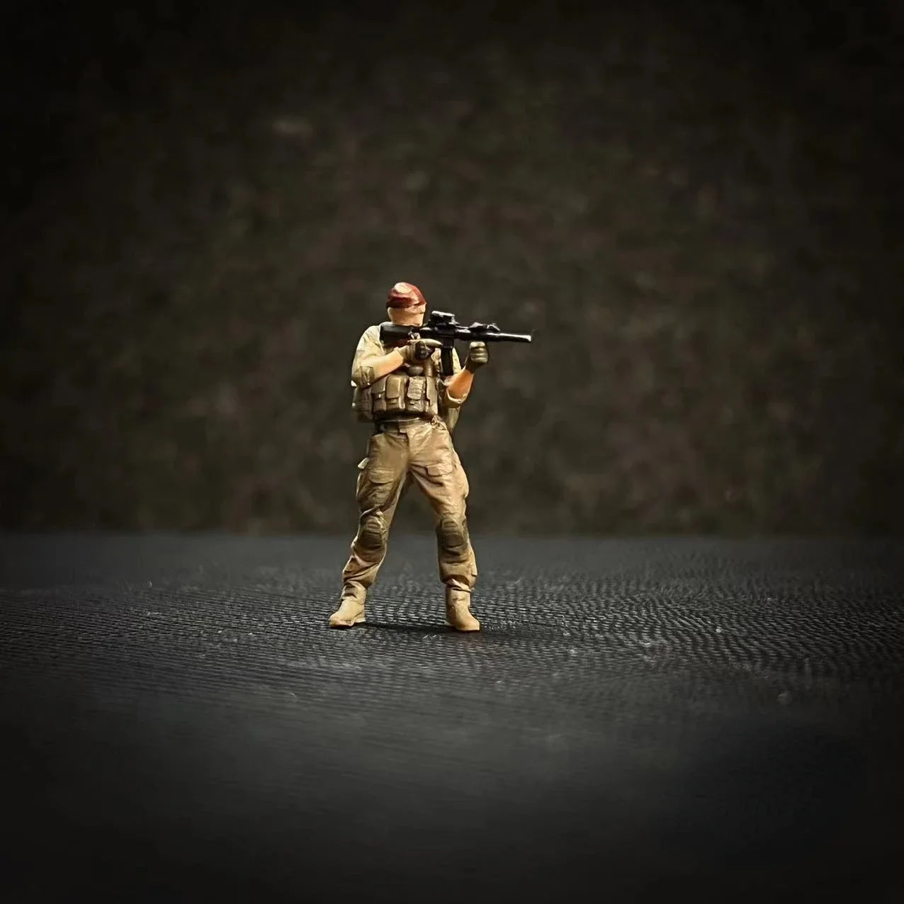 LP.Mini World Diorama 1/64 Scale Figurines Model Special Counter Terrorism Team Collection Miniature Hand-painted