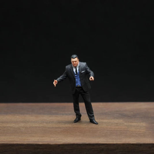 SZ Produced Diorama 1/64 Scale Figurines Model Mr Ma Xi Collection Miniature Hand-painted