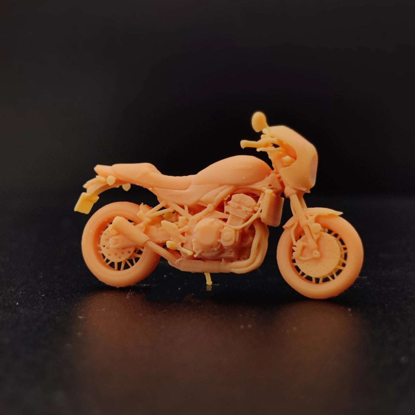 1/64 1/43 Scale Model Resin Kawasaki-z900rs-2019 Uncolored Miniature Diorama Hand-painted T616