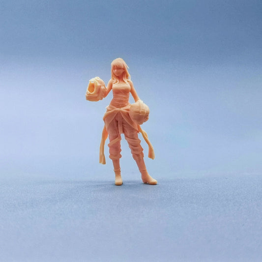 1/64 1/43 Figurines Scale Model Resin Jana Med Uncolored Miniatures Diorama Hand-painted  C001