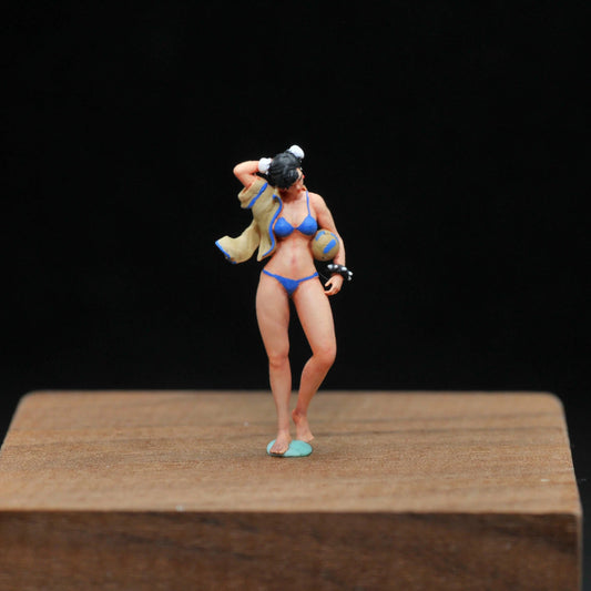 SZ Produced Diorama 1/64 Scale Figurines Model Chunli Game Characters Collection Miniature Hand-painted