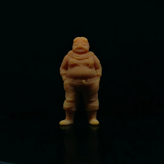 1/64 1/43 Scale Model Resin Hayao Miyazaki Red Pig Uncolored Miniature Diorama Hand-painted T403