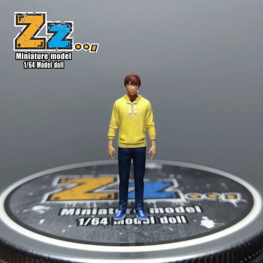 Zz Studio Diorama 1/64 Scale Figurines Model Kanata Rivington Collection Miniature Hand-painted