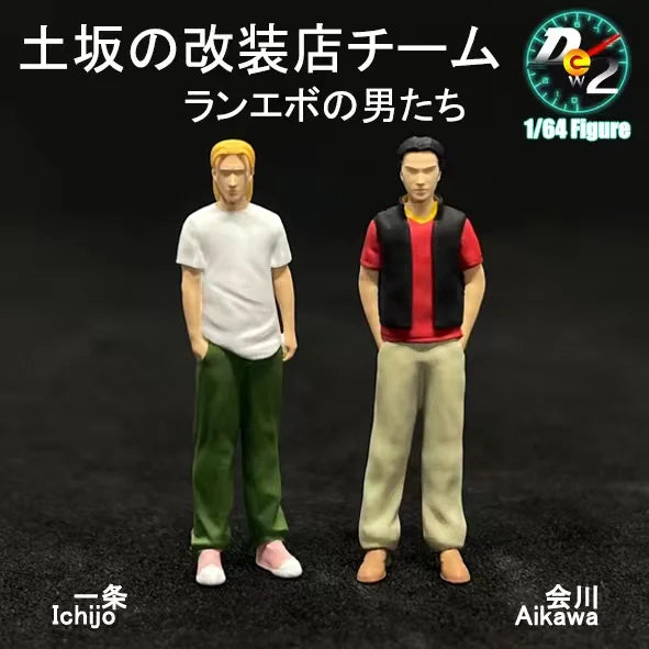 DEW2 Diorama 1/64 Scale Figurines Model Ichijō Aikawa Collection Mini ...
