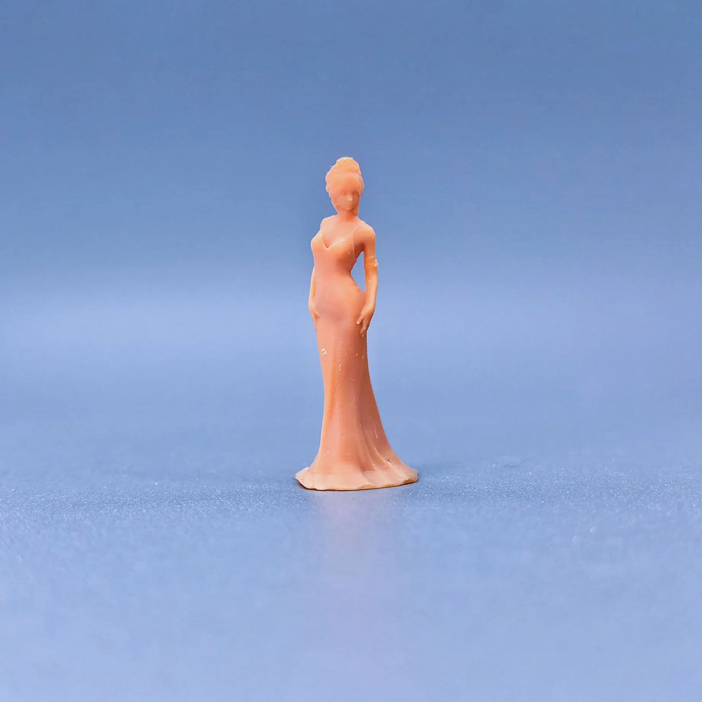 1/64 1/43 Scale Model Resin Evening Dress, Long Skirt, Noble LadyUncolored Miniature Diorama Hand-painted S822