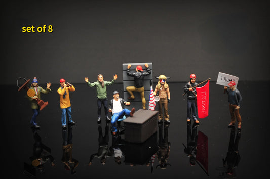 SZ Produced Diorama 1/64 Scale Figurines Model Meidi's Internet Celebrity Collection Miniature Hand-painted