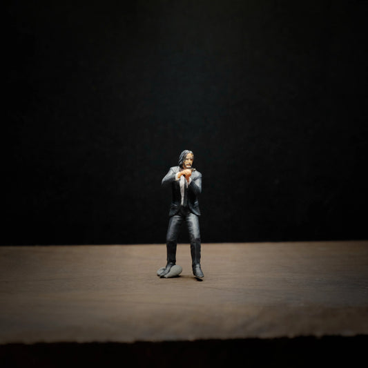 SZ Produced Diorama 1/64 Scale Figurines Model John Wick Movie Character Collection Miniature Hand-painted