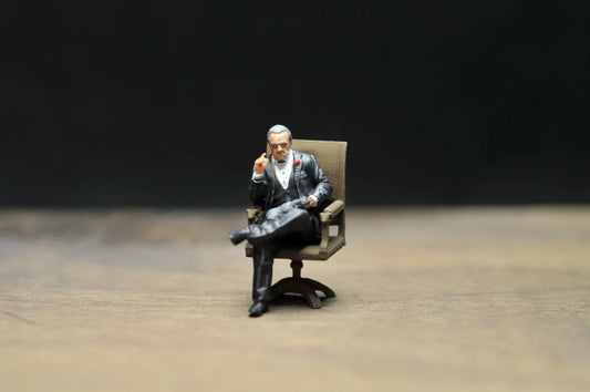 SZ Produced 1/64 diorama godfather car model doll ornament