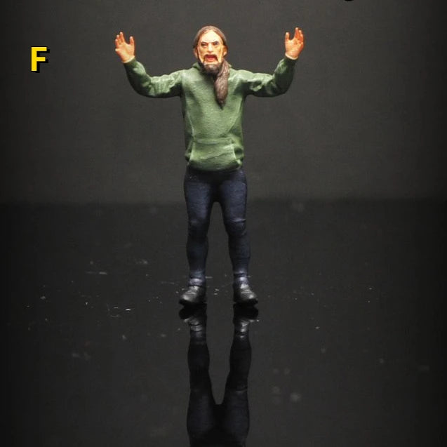 SZ Produced Diorama 1/64 Scale Figurines Model Meidi's Internet Celebrity Collection Miniature Hand-painted