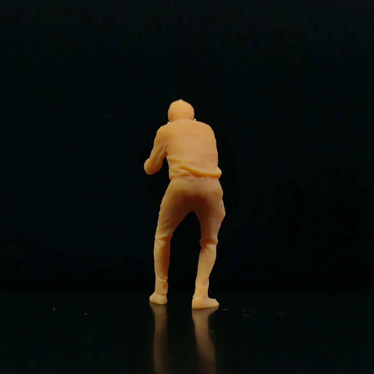 1/64 1/43 Scale Model Resin The Old Man Took PhotosUncolored Miniature Diorama Hand-painted T426