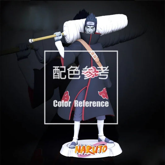 1/64 1/43 Figurines Scale Model Resin stand  Hoshigaki Kisame Uncolored Miniatures Diorama Hand-painted HY106