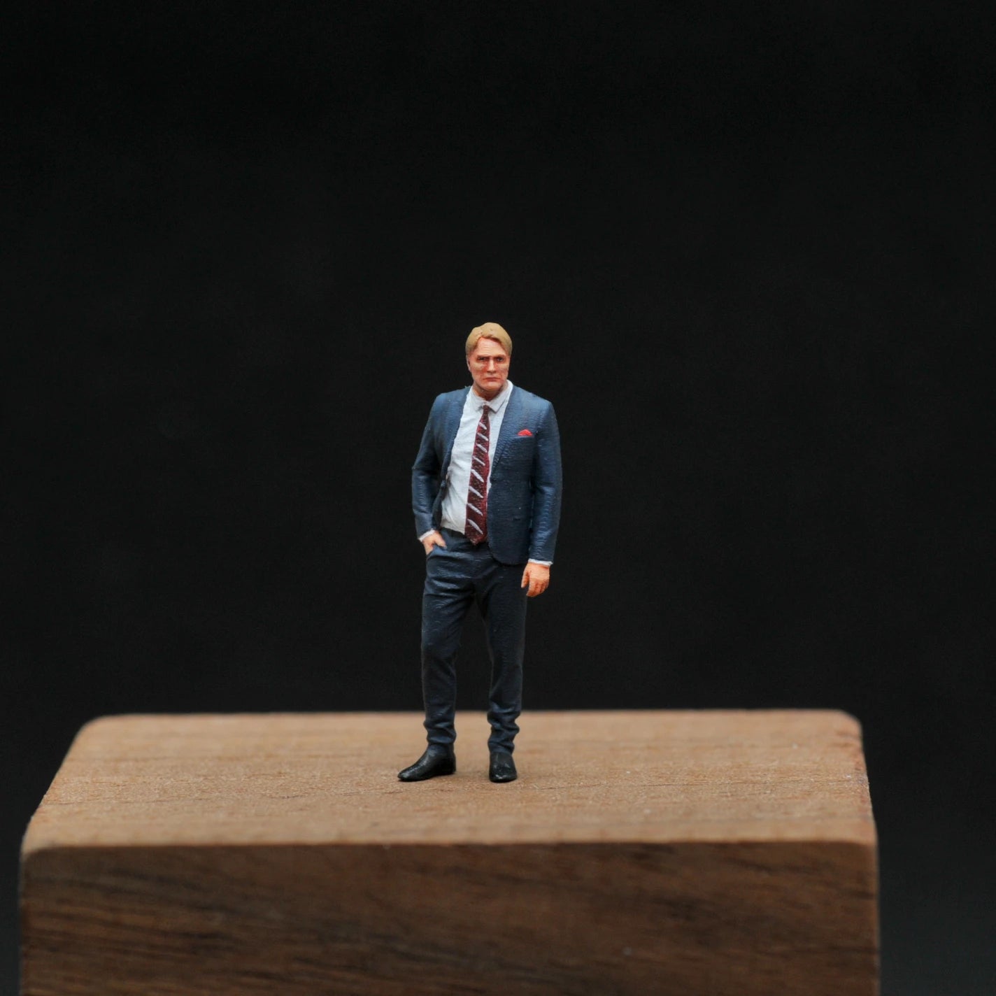 SZ Produced Diorama 1/64 Scale Figurines Model Hannibal Lecter Film Characters Collection Miniature Hand-painted