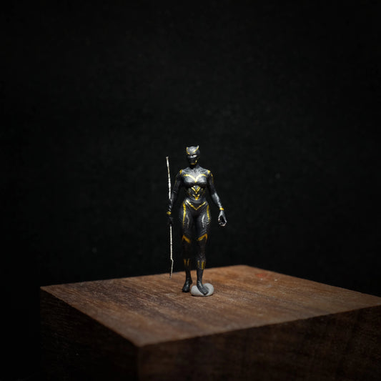 SZ Produced Diorama 1/64 Scale Figurines Model Female Panther Film Characters Collection Miniature Hand-painted