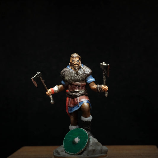 SZ Produced Diorama 1/64 Scale Figurines Model Vikings Collection Miniature Hand-painted