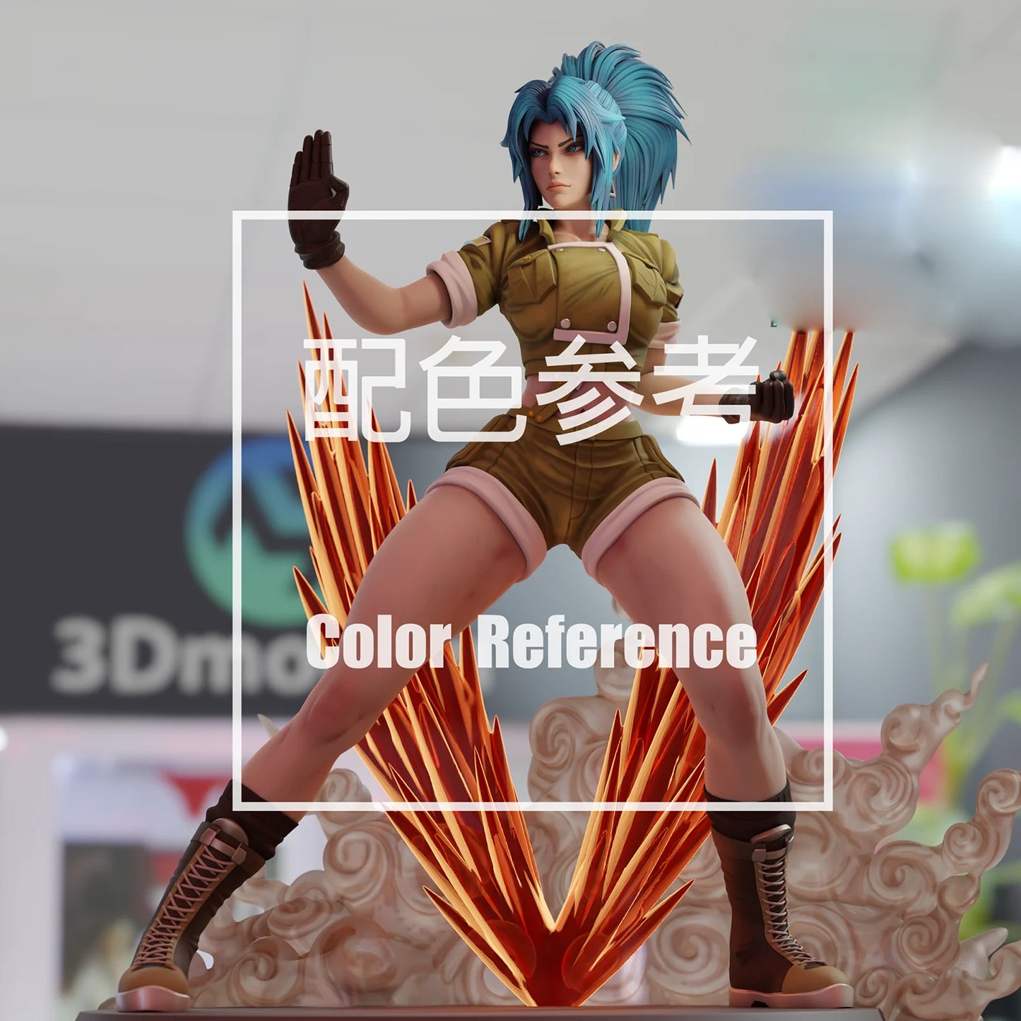 1/64 1/43 Figurines Scale Model Resin Standing Boxing Champion Liana Leona Uncolored Miniatures Diorama Hand-Painted  V703