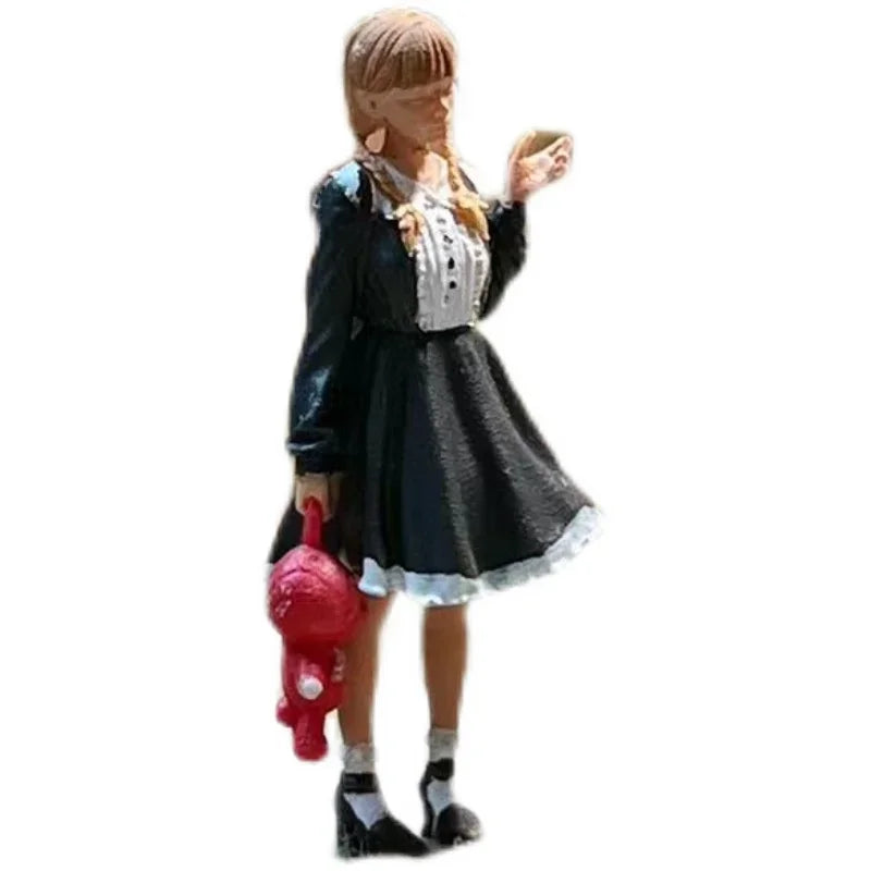 LP.Mini World Diorama 1/64 Scale Figurines Model Loli Collection Miniature Hand-painted