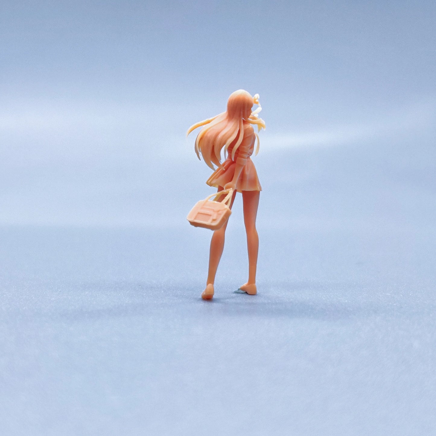 1/64 1/43 Figurines Scale Model Resin Standing Posture Higashikawa Biyah Uncolored Miniatures Diorama Hand-painted  V707