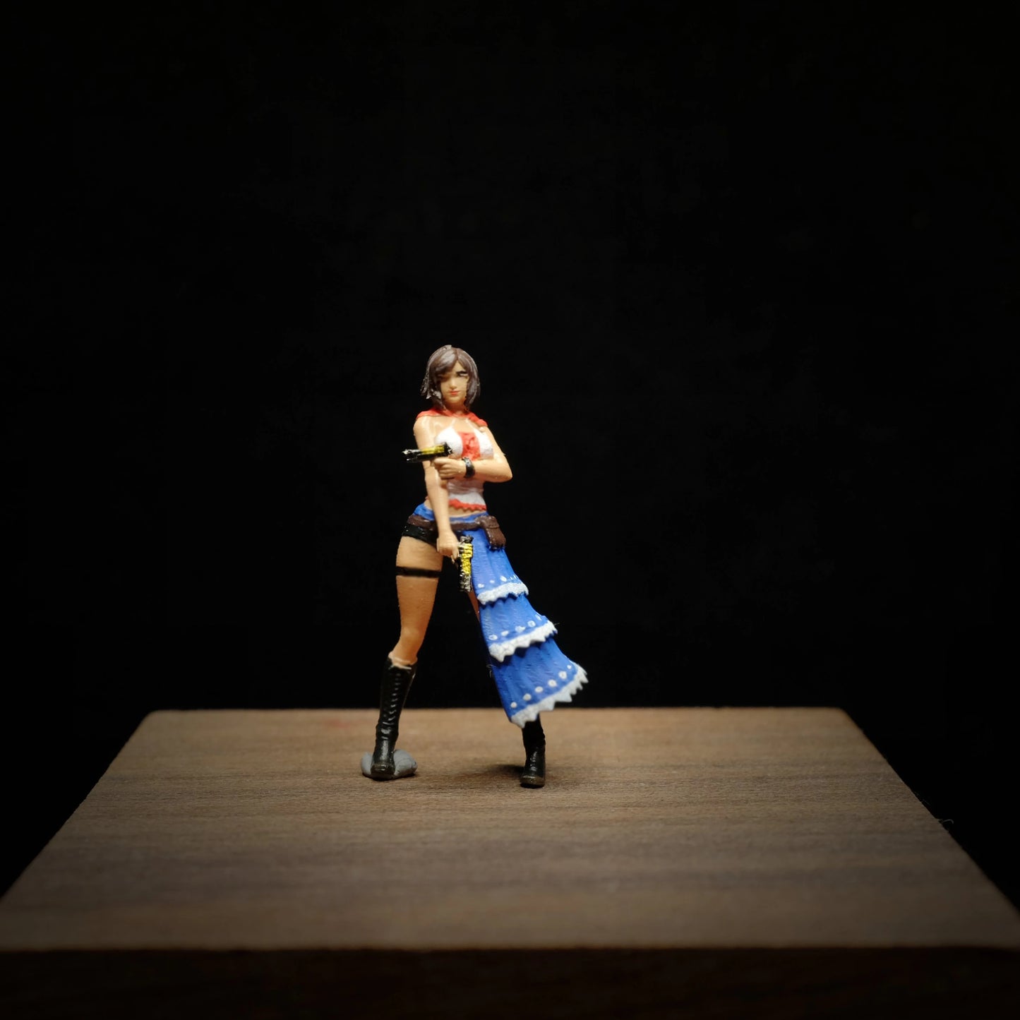 SZ Produced Diorama 1/64 Scale Figurines Model Yuna Game Characters Collection Miniature Hand-painted