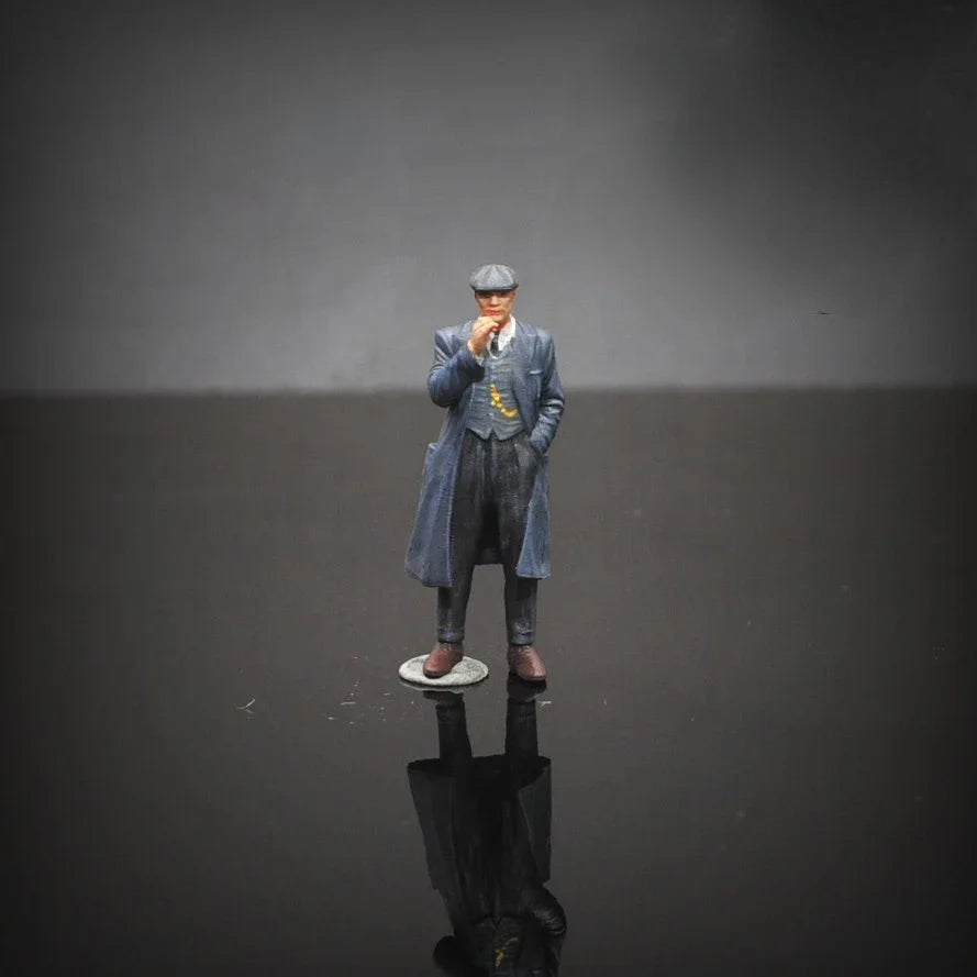 LP.Mini World Diorama 1/64 Scale Figurines Model Boss Man Movie Characters Collection Miniature Hand-painted