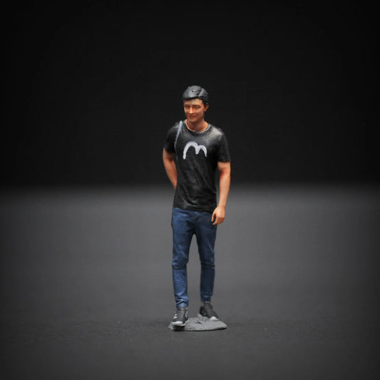 SZ Produced Diorama 1/64 Scale Figurines Model Xiao Chen Film Characters Collection Miniature Hand-painted