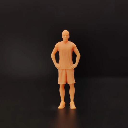 1/64 1/43 Figurines Scale Model Resin Basketball Player Three-point Player Uncolored Miniatures Diorama Hand-painted T808