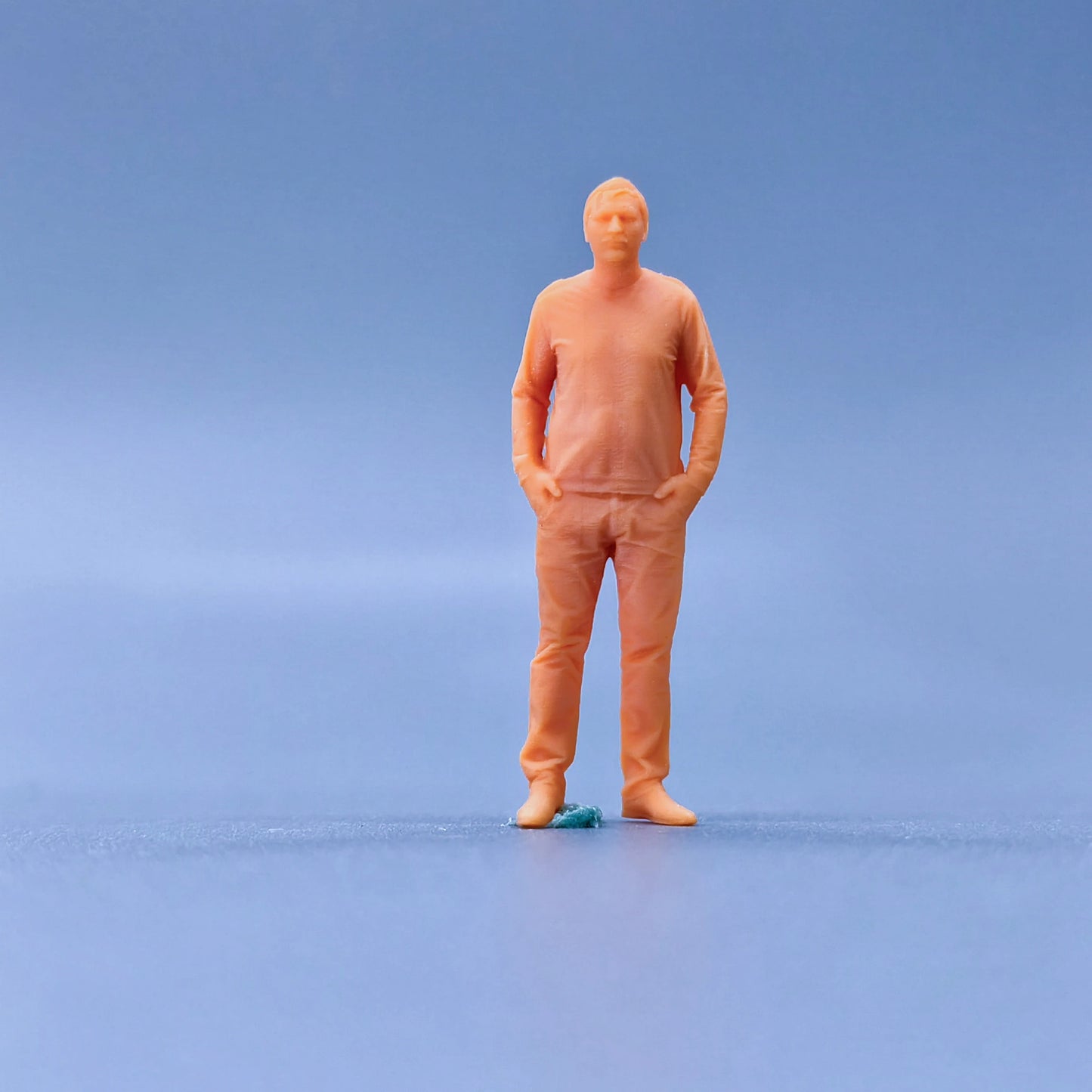 1/64 1/43 Figurines Scale Model Resin Standing Middle-aged Man Uncolored Miniatures Diorama Hand-painted L117