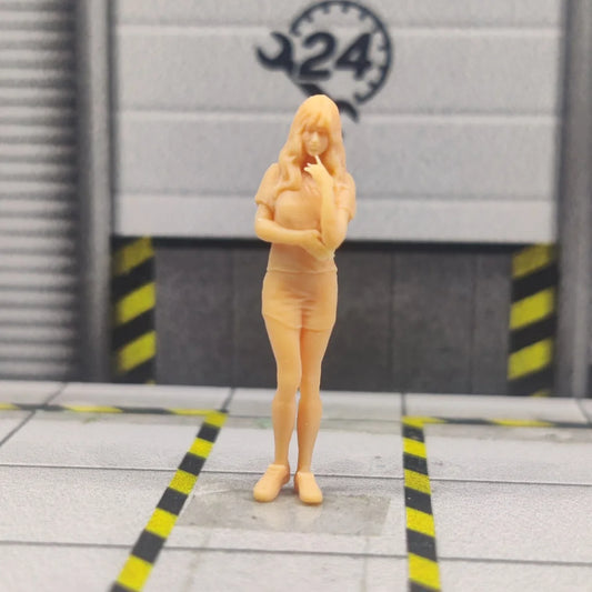 1/64 1/43 Scale Model Resin The Women's Group Thinks CuteUncolored Miniature Diorama Hand-painted T229