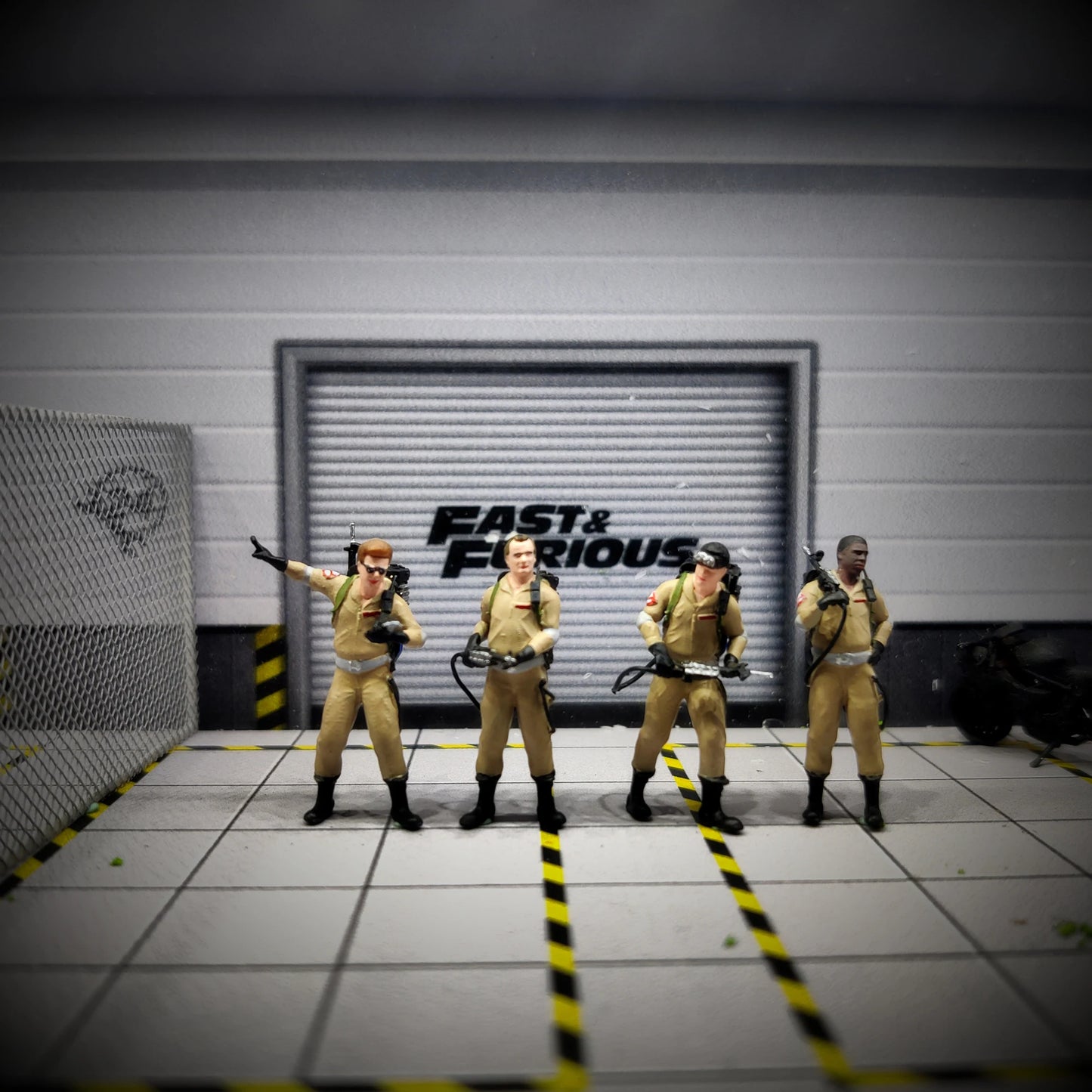 WT Minifactory  1:64 Scale Figures Ghostbusters Model Dioramas Diecast Miniature Collection