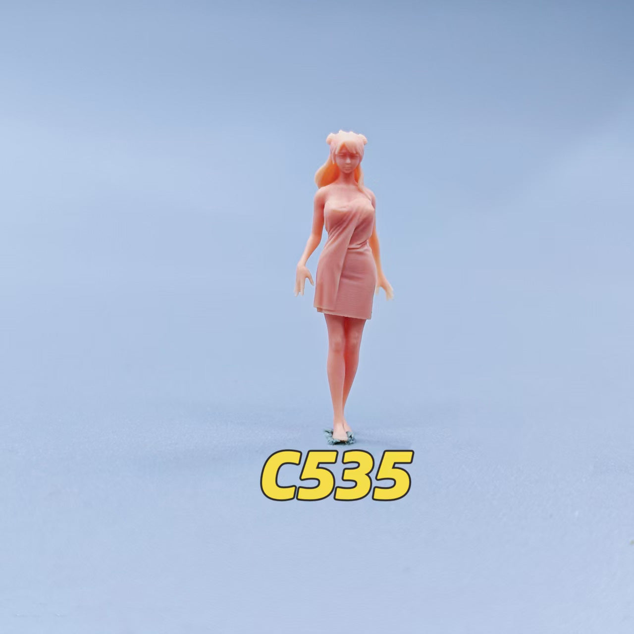 1/64 1/43 Figurines Scale Model Resin Bathrobe Girl Uncolored Miniatures Diorama Hand-painted  C531 C535