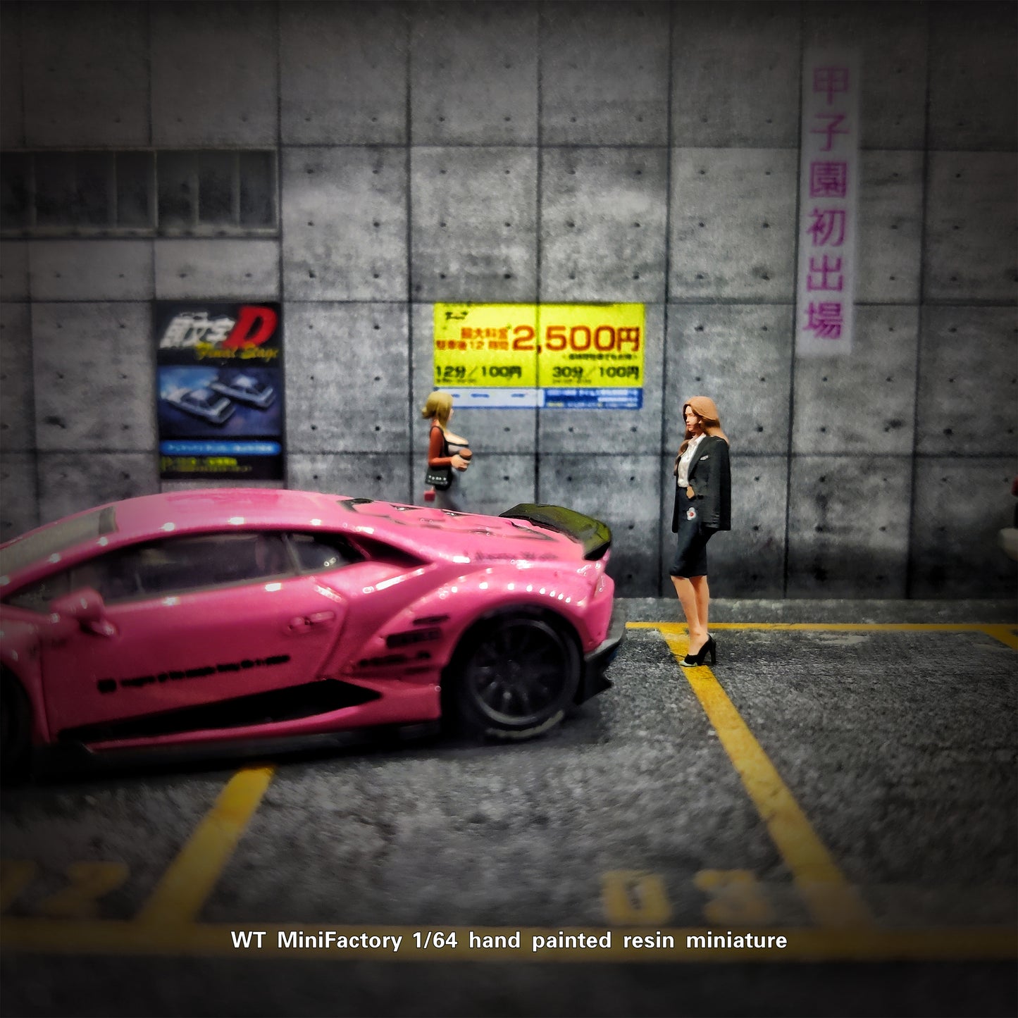 WT Minifactory 1/64 Scale Figurines Model Female CEO Duo Collection Miniature Hand-painted