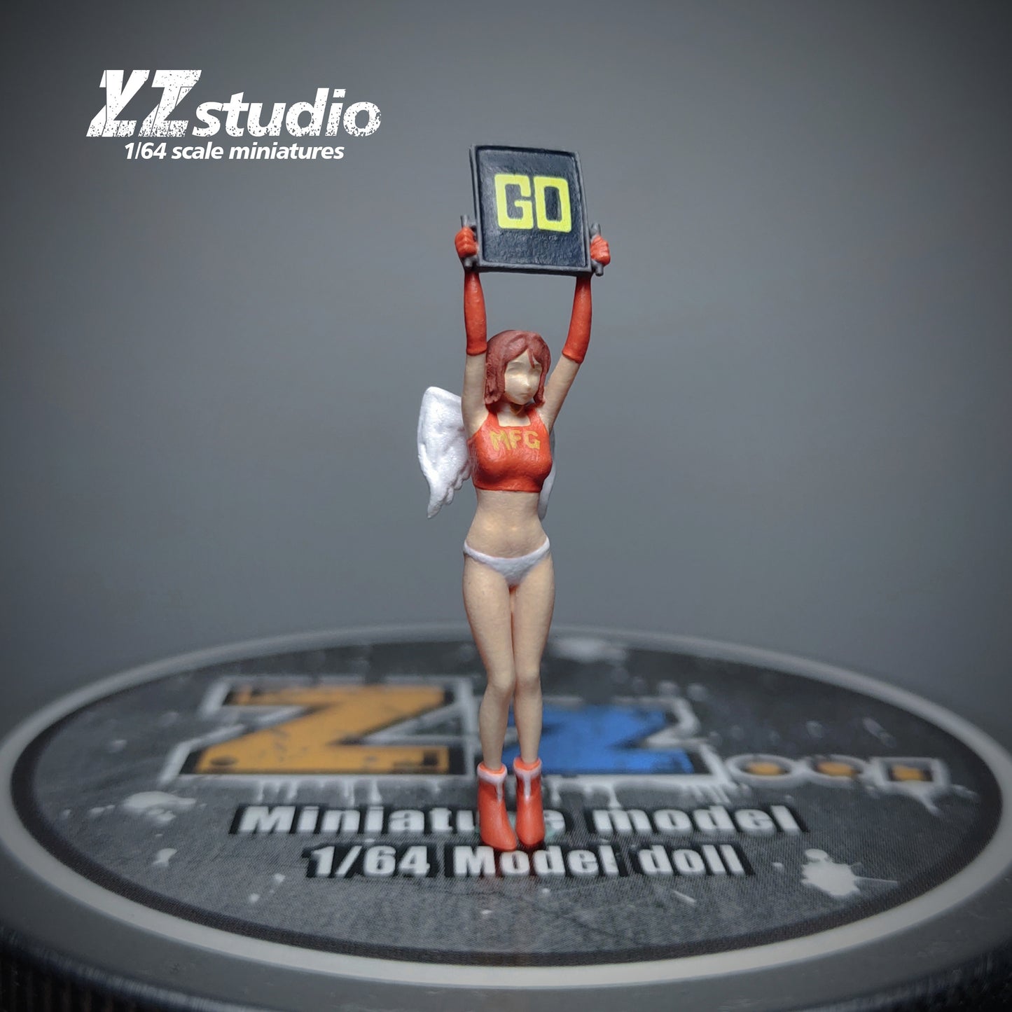 Zz Studio 1/64 Figure Model MFG Xiyuan Temple Love Collection Miniature Hand-painted