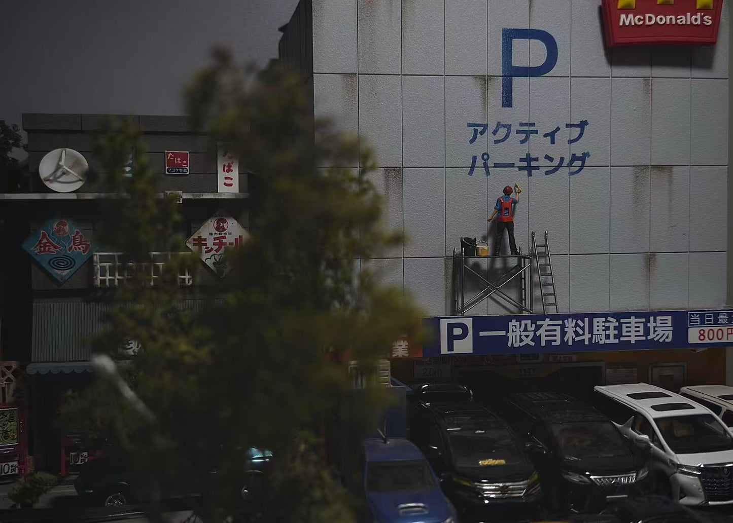 Enheng  1/64 Scale Figurines Model No.10 Painters' Kit Collection Miniature Hand-painted