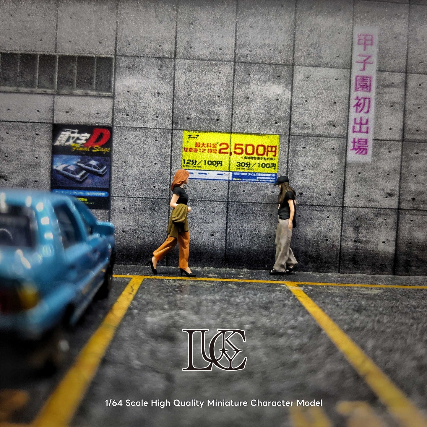 Lucky Studio 1/64 Scale Figurines Model Hurry Beauty Duo Collection Miniature Hand-painted