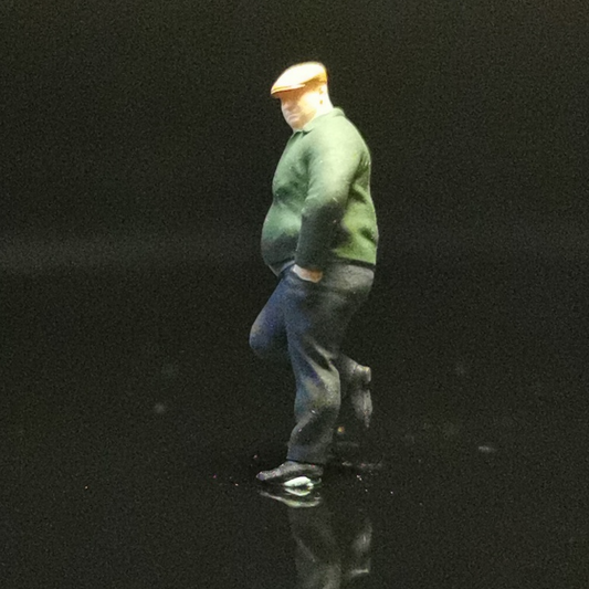 Hand Painted 1/64 Figures Flexible Fat Man